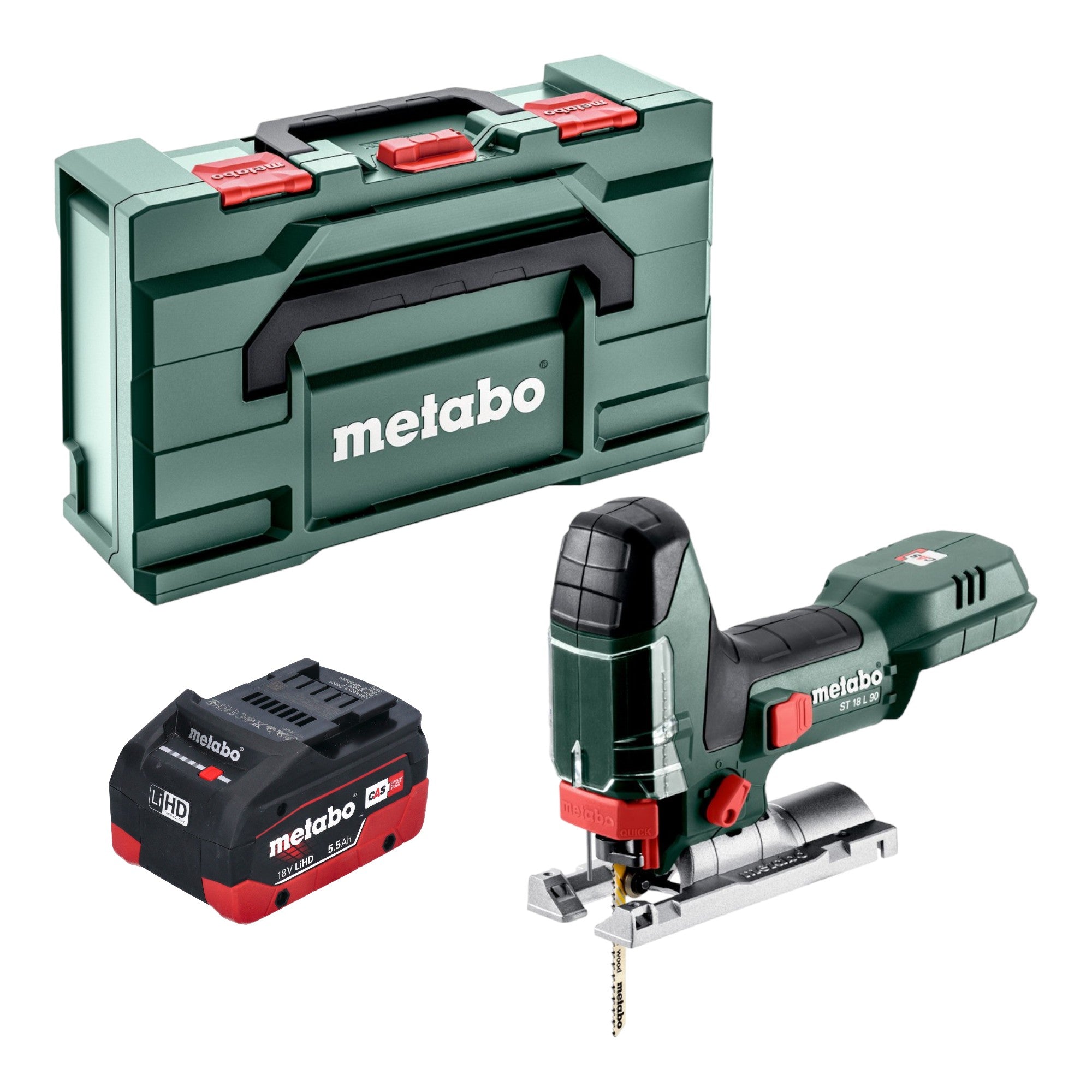 Metabo ST 18 L 90 Akku Stichsaege 18 V 90 mm 1x LiHD Akku 5 5 Ah Metabox ohne Ladegeraet 0 - toolbrothers