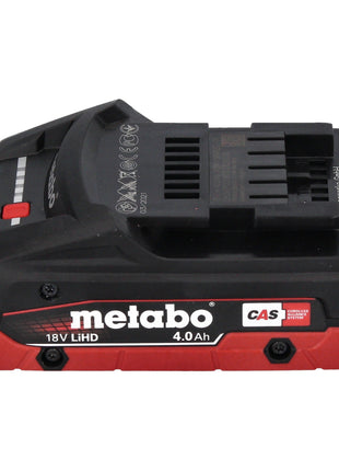 Metabo SSEP 18 LT Scie sabre sans fil 18 V 32 mm + 1x batterie LiHD 4,0 Ah + Metabox - sans chargeur