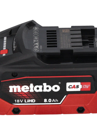 Metabo SSEP 18 LT Scie sabre sans fil 18 V 32 mm + 1x batterie LiHD 8,0 Ah + Metabox - sans chargeur