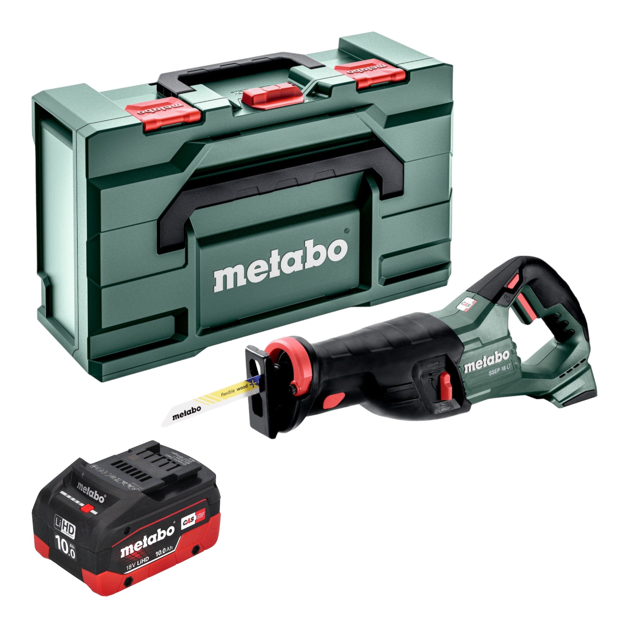 Metabo SSEP 18 LT Akku Saebelsaege 18 V 32 mm 1x LiHD Akku 10 0 Ah Metabox ohne Ladegeraet 0 - toolbrothers