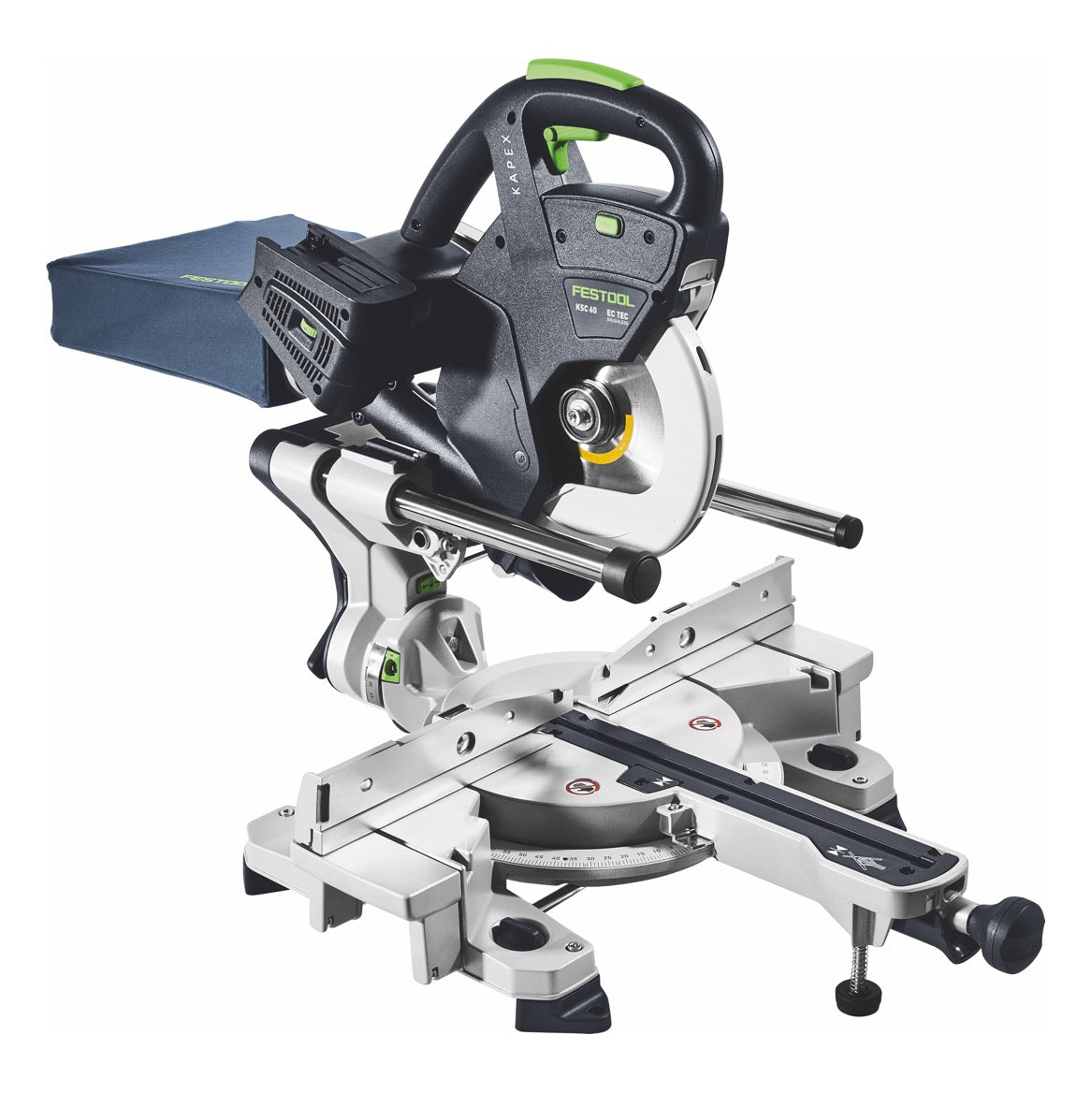 Festool KSC 60 EB Basic KAPEX Akku Kapp Zugsaege 18 V 36 V 216 mm Brushless 2x Akku 5 0 Ah Doppelladegeraet 1 - toolbrothers