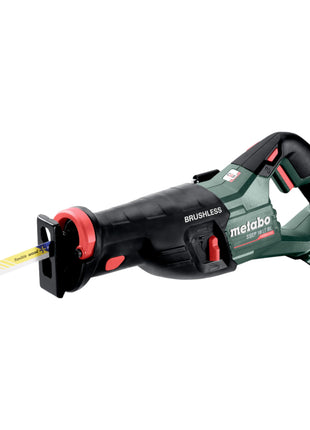 Scie sabre sur batterie Metabo SSEP 18 LT BL 18 V 32 mm sans balais + 1x batterie LiHD 4,0 Ah - sans chargeur