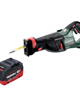 Scie sabre sur batterie Metabo SSEP 18 LT BL 18 V 32 mm sans balais + 1x batterie LiHD 5,5 Ah - sans chargeur