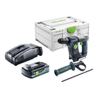 Festool BHC 18-Basic taladro percutor inalámbrico 18 V 1,8 J SDS Plus Brushless + 1x batería 4,0 Ah + cargador rápido + systainer