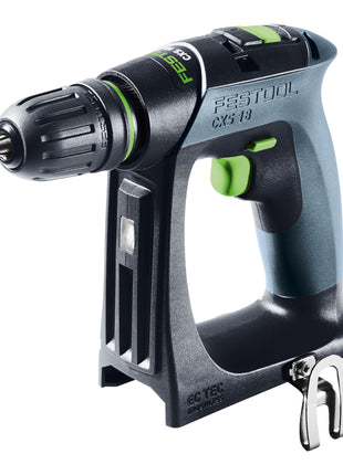 Festool CXS 18-Basic Perceuse-visseuse sans fil 18 V 40 Nm Brushless + 2x batterie 8,0 Ah + chargeur rapide + Systainer