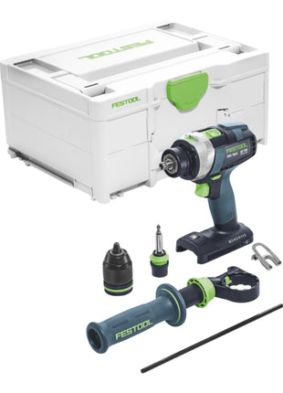 Festool TPC 18/4 I-Basic Perceuse-visseuse à percussion sans fil 18 V 75 Nm + 1x batterie 4,0 Ah + étui à chargement rapide + Systainer