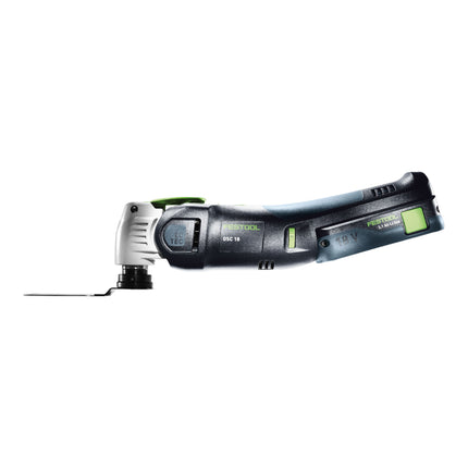 Festool VECTURO OSC 18 E-Basic Set Oscillateur sans fil 18 V Starlock Max Brushless + 1x batterie 4,0 Ah + chargeur rapide + Systainer
