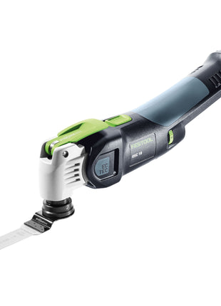 Festool VECTURO OSC 18 E-Basic Set Oscillateur sans fil 18 V Starlock Max Brushless + 1x batterie 5,0 Ah + chargeur rapide + Systainer