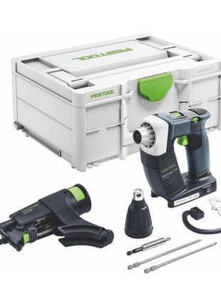 Festool DURADRIVE DWC 18-4500 Basic Visseuse de chantier sans fil 18 V 14 Nm Brushless + 1x batterie 4,0 Ah + kit de charge rapide + Systainer