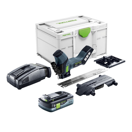 Festool ISC 240 EB-Basic Scie à isolation sans fil 18 V 240 mm + 1x batterie 4,0 Ah + chargeur rapide + Systainer
