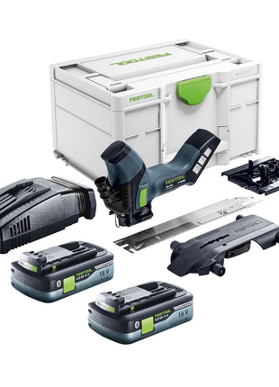 Festool ISC 240 EB-Basic Scie à métaux sans fil 18 V 240 mm + 2x batterie 4,0 Ah + chargeur rapide + Systainer