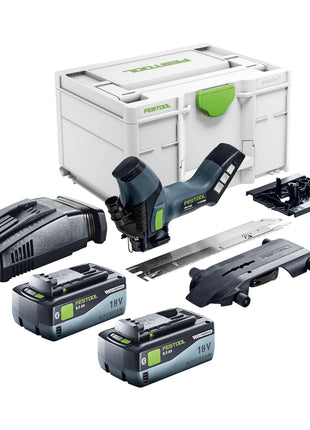 Festool ISC 240 EB-Basic Scie à métaux sans fil 18 V 240 mm + 2x batterie 8,0 Ah + chargeur rapide + Systainer