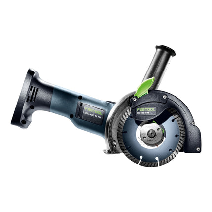 Festool DSC-AGC 18-125 FH EB-Basic Système de tronçonnage à main libre sans fil 18 V 125 mm Brushless + 2x batterie 8,0 Ah + chargeur rapide + Systainer