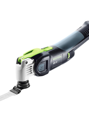 Festool VECTURO OSC 18 E-Basic akumulatorowe narzędzie oscylacyjne 18 V Starlock Max Brushless + 1x akumulator 8,0 Ah + szybka ładowarka + systainer