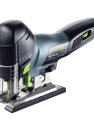 Festool CARVEX PSC 420 EB-Basic Scie sauteuse pendulaire sans fil 18 V 120 mm Brushless + 2x batterie 8,0 Ah + kit de charge rapide + Systainer