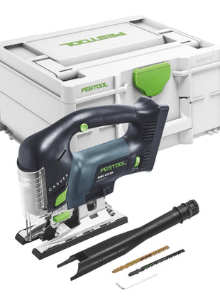 Festool CARVEX PSBC 420 EB-Basic Scie sauteuse pendulaire sans fil 18 V 120 mm Brushless + 2x batterie 5,0 Ah + chargeur rapide + Systainer