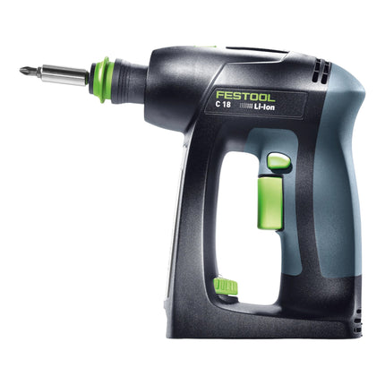 Festool C 18 Basic Perceuse-visseuse sans fil 18 V 45 Nm Brushless + 2x batterie 8,0 Ah + chargeur rapide + Systainer