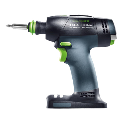 Festool T 18+3 Basic Perceuse-visseuse sans fil 18 V 50 Nm Brushless + 1x batterie 5,0 Ah + chargeur rapide + Systainer