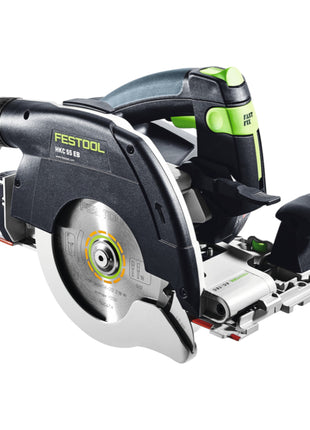 Festool HKC 55 EB-Basic Scie circulaire sans fil 18 V 160 mm Brushless + 1x batterie 4,0 Ah + chargeur rapide + Systainer