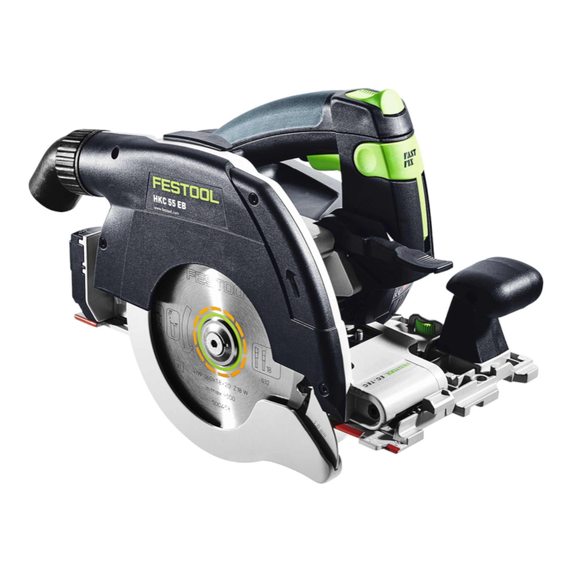 Festool HKC 55 EB Basic Akku Handkreissaege 18 V 160 mm Brushless 2x Akku 4 0 Ah Schnellladegeraet Systainer 2 - toolbrothers