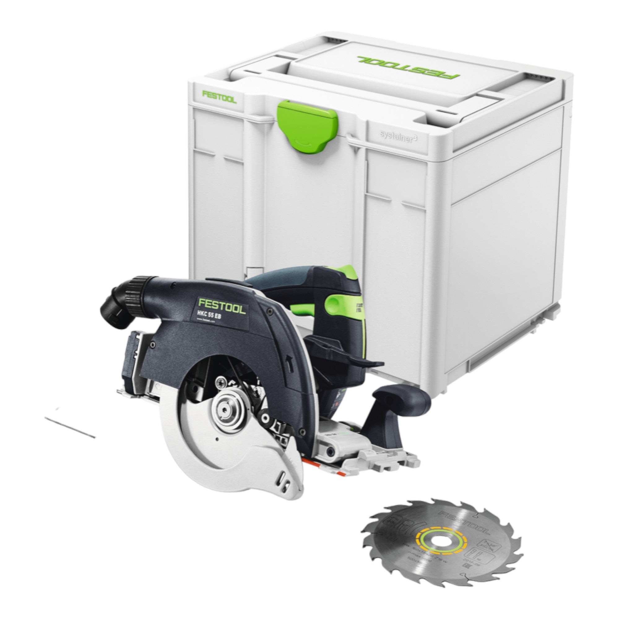 Festool HKC 55 EB Basic Akku Handkreissaege 18 V 160 mm Brushless 1x Akku 5 0 Ah Schnellladegeraet Systainer 1 - toolbrothers