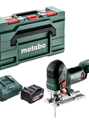 Metabo STA 18 LTX 150 BL Scie sauteuse sans fil 18 V 150 mm Brushless + 1x batterie 4,0 Ah + chargeur + Metabox