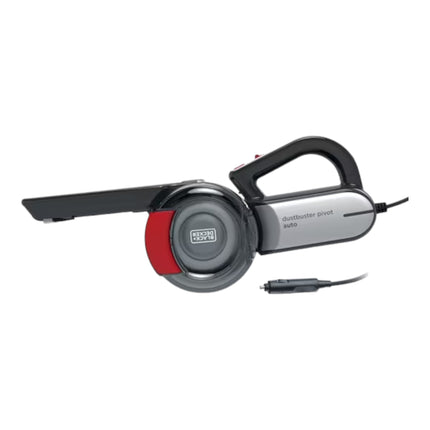 Black and Decker PV1200AV Dustbuster Pivot Aspirateur à main de voiture pour prises 12V de voiture