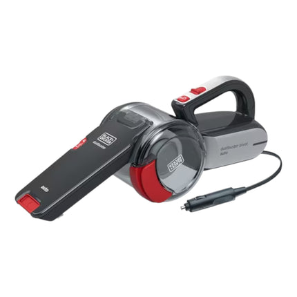 Black and Decker PV1200AV Dustbuster Pivot Aspirateur à main de voiture pour prises 12V de voiture