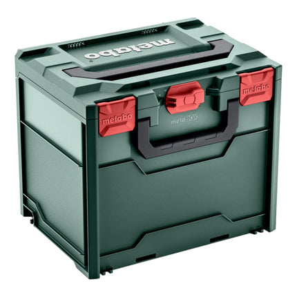 Metabo KS 18 LTX 57 BL Scie circulaire portative sans fil 18 V 57 mm ( 611857810 ) + 2x batterie LiHD 8,0 Ah + chargeur + Metabox