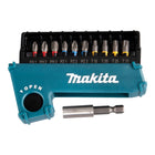 Makita Torsion Bit Set Impact Premier ( E-03567 ) 11 pieces 1/4'' pour visseuse à choc DTD 171 / 172