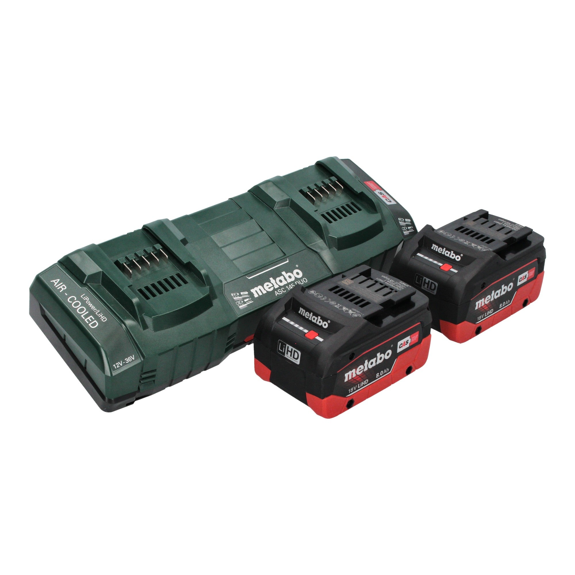 Metabo AS 36 18 L 20 PC Akku Nass Trocken Sauger 36 V 2x 18 V 20 L 2x LiHD Akku 8 0 Ah Doppelladegeraet 2 - toolbrothers