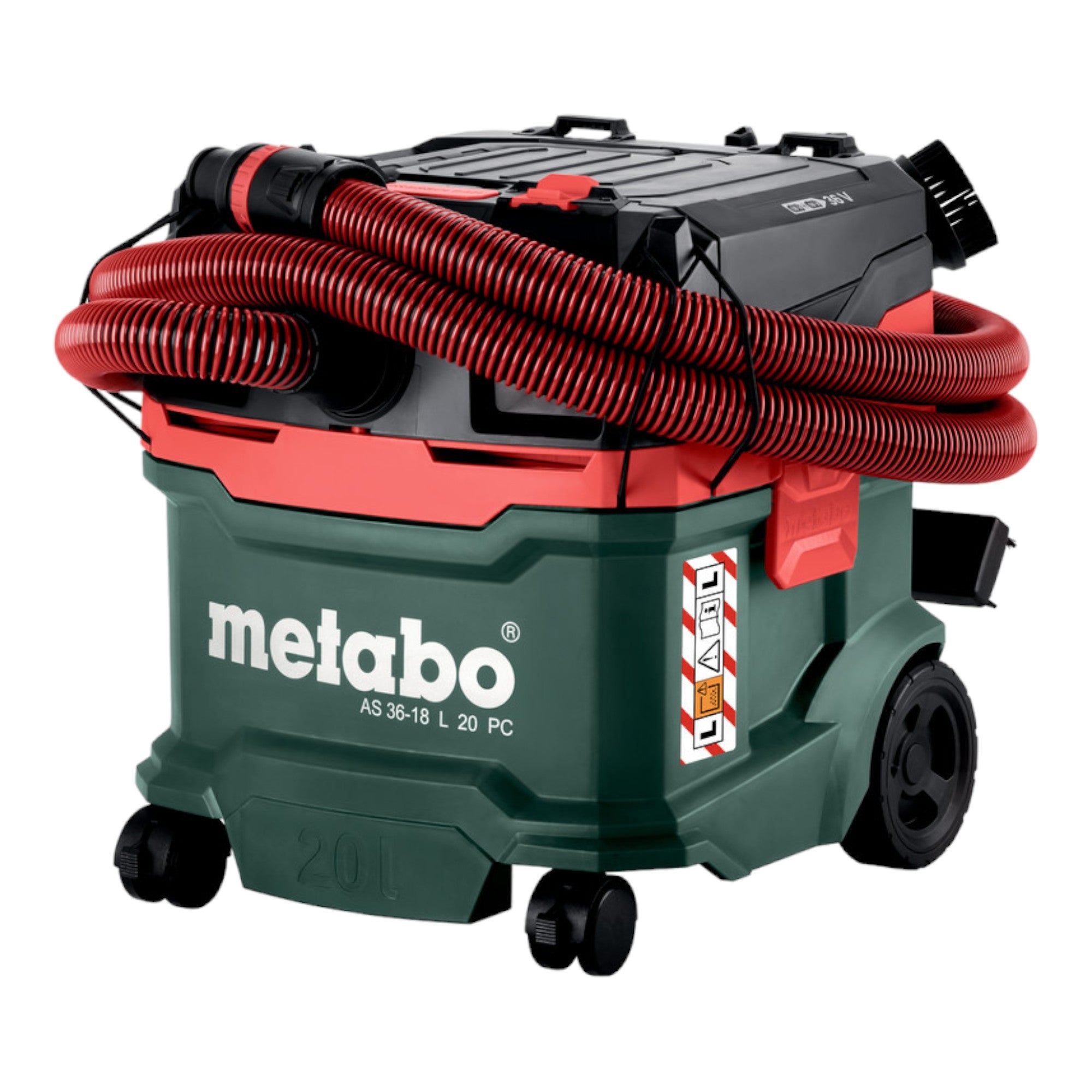 Metabo AS 36 18 L 20 PC Akku Nass Trocken Sauger 36 V 2x 18 V 20 L 4x LiHD Akku 8 0 Ah Doppelladegeraet 1 - toolbrothers