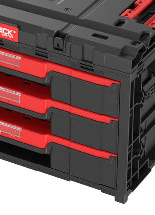 Caja de herramientas Qbrick System ONE Drawer 3 Toolbox 2.0 587 x 380 x 340 mm 27 l con tres cajones