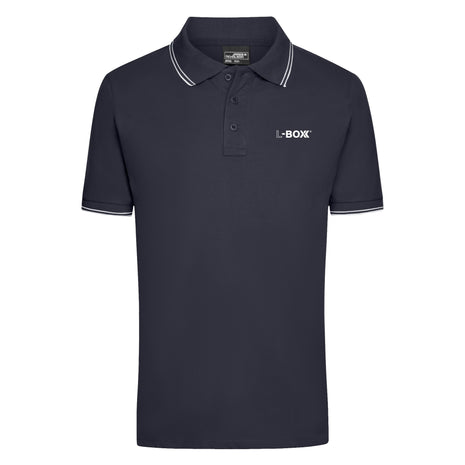 L-Boxx męska koszulka polo navy / white rozmiar XL