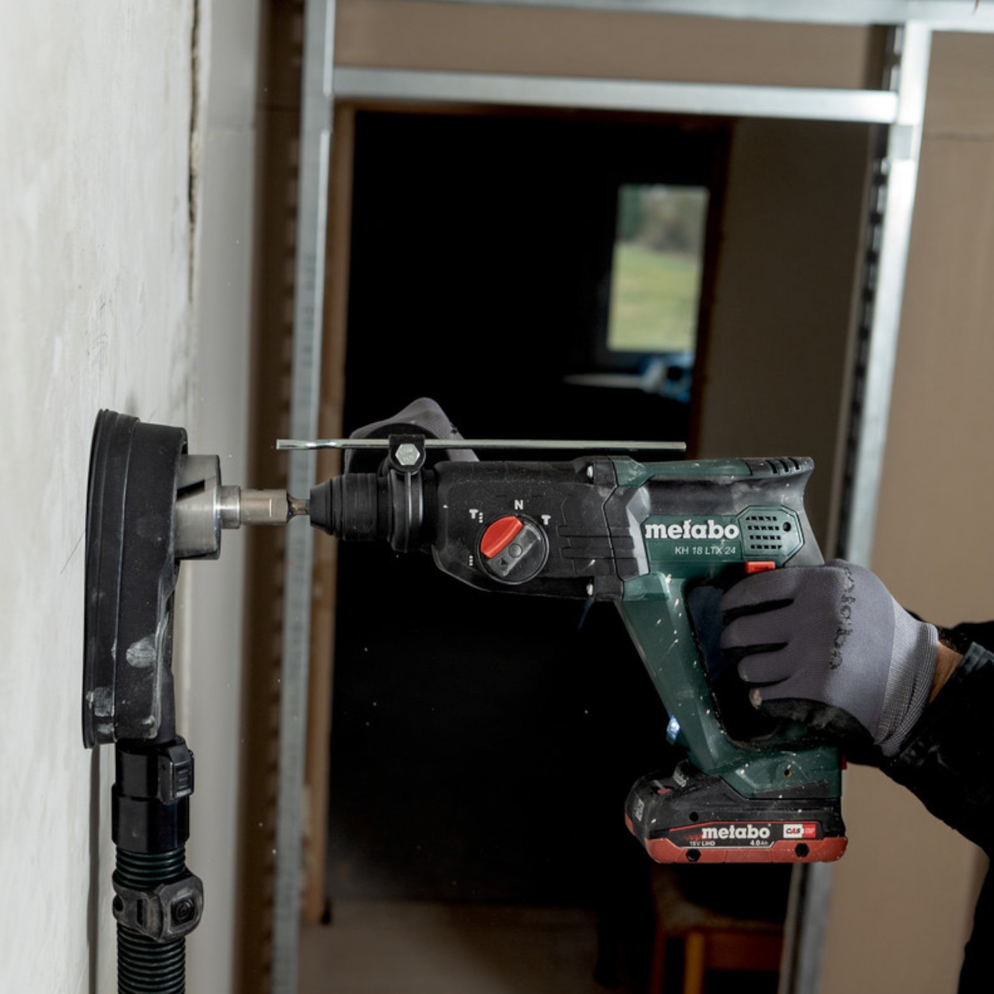 Metabo KH 18 LTX 24 Akku Kombihammer 18 V 2 1 J SDS Plus 2x Akku 4 0 Ah Ladegeraet 2 - toolbrothers