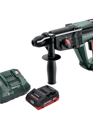 Marteau combiné à batterie Metabo KH 18 LTX 24 18 V 2,1 J SDS Plus + 1 batterie LiHD 4,0 Ah + chargeur