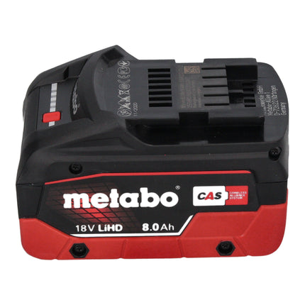 Metabo KH 18 LTX 24 Marteau combiné sans fil 18 V 2,1 J SDS Plus + 1x batterie LiHD 8,0 Ah - sans chargeur