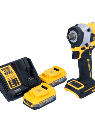 DeWalt DCF 922 E2 Clé à choc 18 V 406 Nm 1/2'' Brushless + 2x Powerstack batterie 1,7 Ah + chargeur