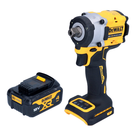 Llave de impacto a batería DeWalt DCF 922 N 18 V 406 Nm 1/2" sin escobillas + 1x batería 4,0 Ah - sin cargador