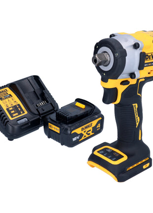 Llave de impacto a batería DeWalt DCF 922 M1 18 V 406 Nm 1/2" sin escobillas + 1x batería 4,0 Ah + cargador