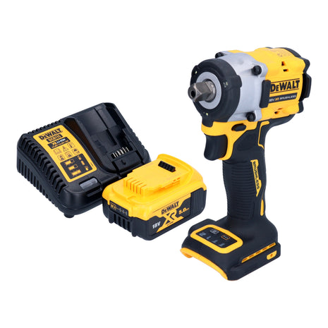 Llave de impacto a batería DeWalt DCF 922 P1 18 V 406 Nm 1/2" sin escobillas + 1x batería 5,0 Ah + cargador