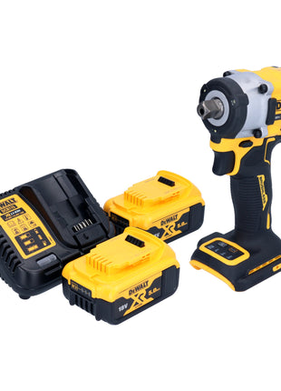 Akumulatorowy klucz udarowy DeWalt DCF 922 P2 18 V 406 Nm 1/2" bezszczotkowy + 2x akumulator 5,0 Ah + ładowarka