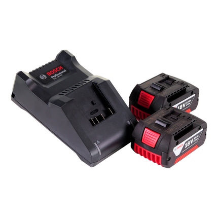 Bosch GOP 18V-34 Professional Cutter multifonction sans fil 18 V Starlock Plus + 2x batterie 3,0 Ah + chargeur + 17 pces. d'accessoires + L-Boxx