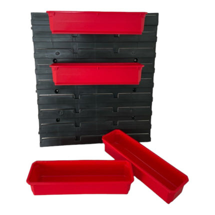 Toolbrothers RHINO Container Set Nr. 4 Paroi d'atelier avec 4 récipients pour L Organizer hauteur M+ / L et L Drawer 3