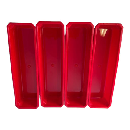 Toolbrothers RHINO Container Set Nr. 4 Paroi d'atelier avec 4 récipients pour L Organizer hauteur M+ / L et L Drawer 3