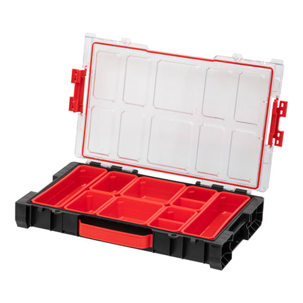 Toolbrothers RHINO L Coffre à outils Set 2 Coffre à outils ECO Basic + 2x RHINO L Organizer ECO Hauteur M Boîtes empilables IP54