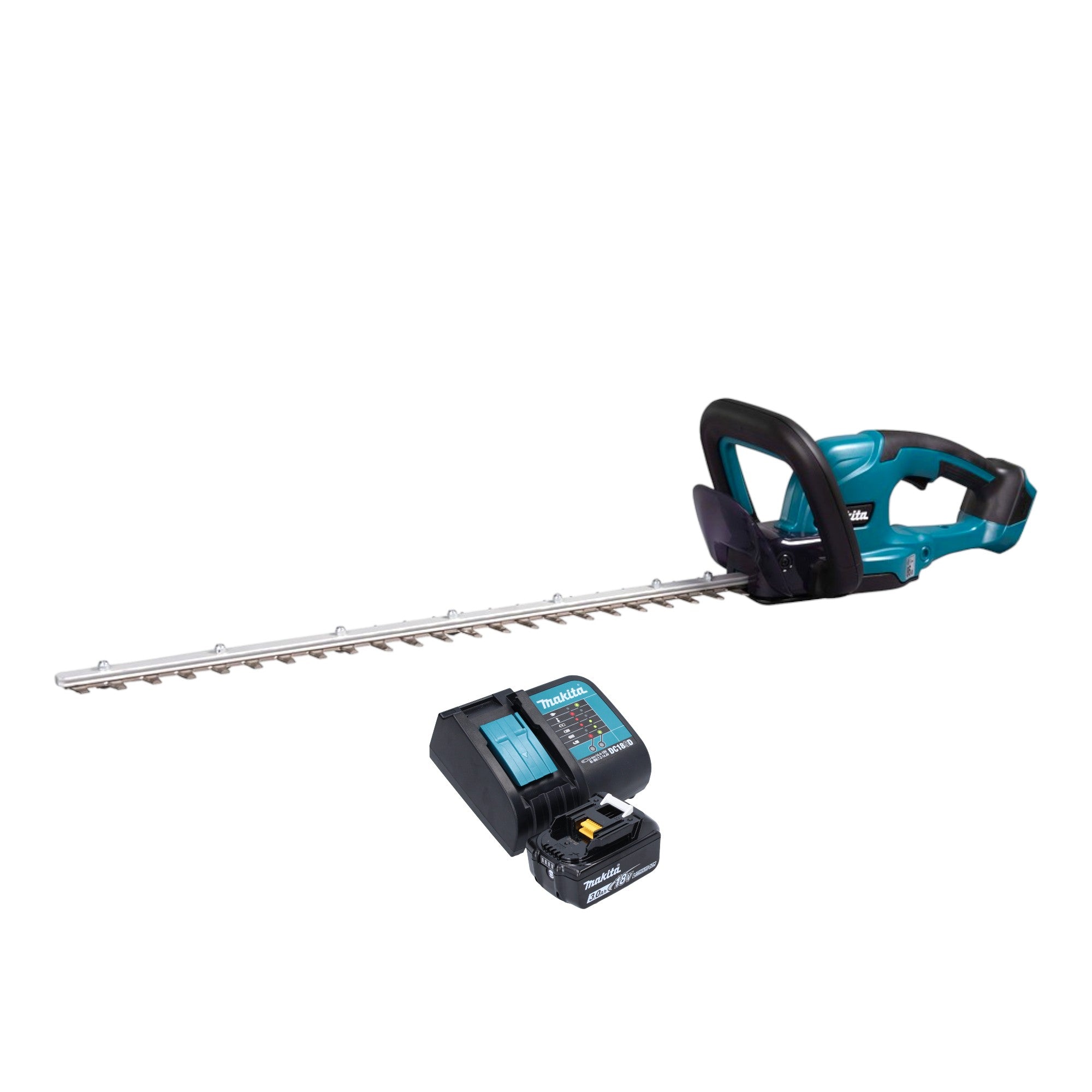 Makita DUH 607 SF Akku Heckenschere 18 V 60 cm 1x Akku 3 0 Ah Ladegeraet 0 - toolbrothers