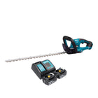 Makita DUH 607 SF2 Taille-haies sans fil 18 V 60 cm + 2x batterie 3,0 Ah + chargeur