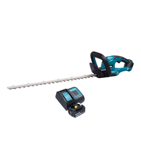 Cortasetos a batería Makita DUH 607 SM 18 V 60 cm + 1x batería 4,0 Ah + cargador