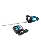 Taille-haie à batterie Makita DUH 607 RA2 18 V 60 cm + 2x batteries 2,0 Ah + chargeur